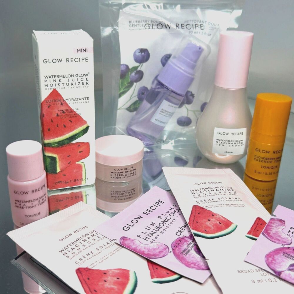 glow recipe bundle new 10pc | dew drops watermelon blueberry plum cloudberry - Picture 5 of 5